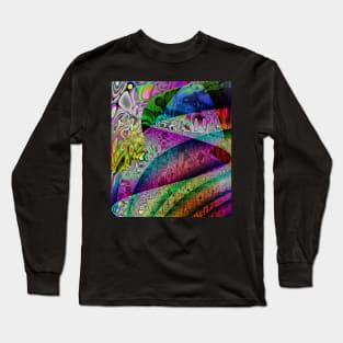 Folded Space-Available As Art Prints-Mugs,Cases,Duvets,T Shirts,Stickers,etc Long Sleeve T-Shirt